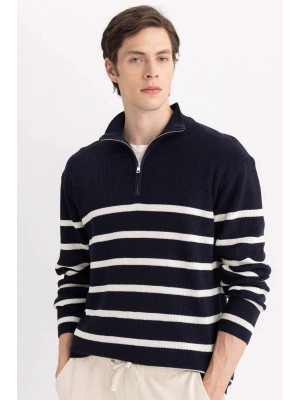 Standart Fit Balıkçı Yaka Selanik Kumaş Kazak B9717AX24AU