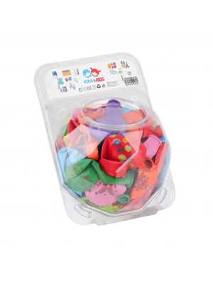 STR-133 Renkli Baskılı Balon 100lü