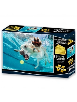 Su Altında Köpek Daisy Puzzle 100 Parça