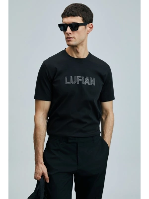 Thınk Modern Grafik T- Shirt Siyah