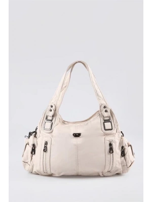 Tiwe Bej Cilt Omuz Çantası