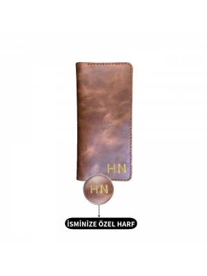 Twingold Kişiye Özel %100 Deri Rainbow Uzun Çıtçıtlı Cüzdan