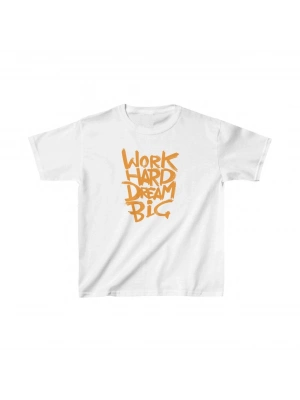 Unisex Çocuk Baskılı T-Shirt - Beyaz