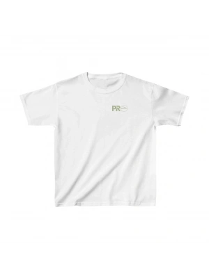 Unisex Çocuk Baskılı T-Shirt - Beyaz