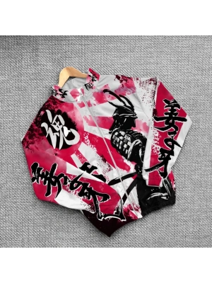 Unisex Dijital Baskılı Paraşüt Rüzgarlık - Renkli