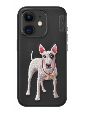 Venco iPhone 11 Perma Desenli Kapak - Siyah