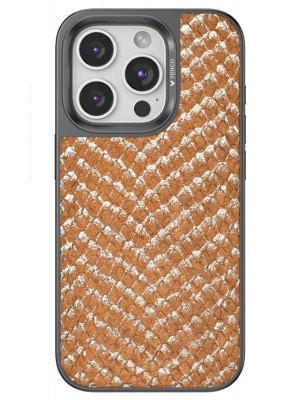 Venco iPhone 14 Pro Max Viper Kapak - Kahverengi