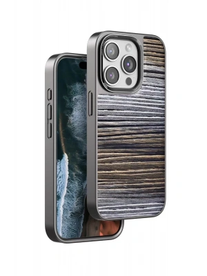 Venco iPhone 14 Pro Wave Kapak - Sarı