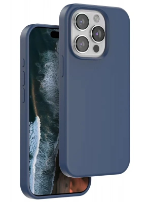 Venco iPhone 15 Pro Max Home Magsafe Kapak - Lacivert