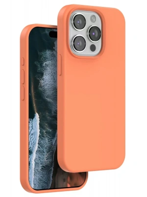 Venco iPhone 15 Pro Max Home Magsafe Kapak - Turuncu