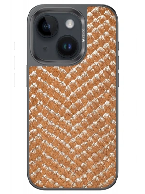 Venco iPhone 15 Viper Kapak - Kahverengi