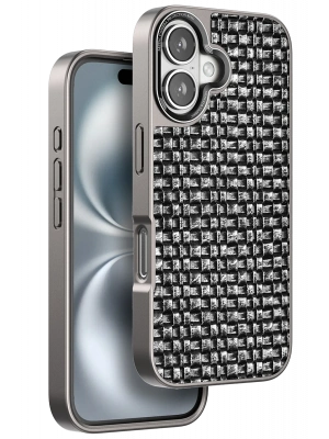 Venco iPhone 16 Brand Kapak - Gümüş