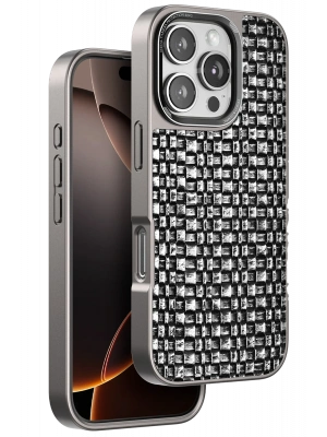 Venco iPhone 16 Pro Max Brand Kapak - Gümüş