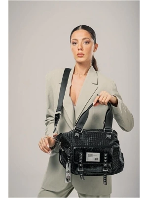 Wawin Siyah Cilt Omuz Çantası