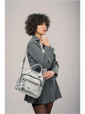 Weta Gri Cilt Kol Ve Omuz Çantası