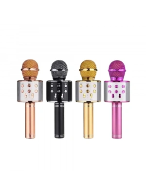 WS-858 Ses Değiştirmeli Karaoke Mikrofon
