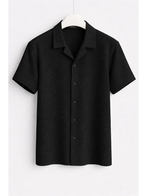 Yazlık Kısa Kol Gömlek Premium Kalite Slim Fit Tarz Ürün Nefes Alan Kumaş