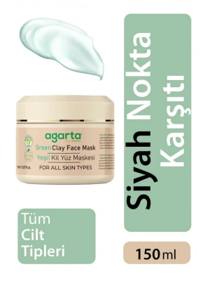 Yeşil Kil Yüz Maskesi 150 ml