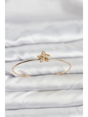 Yıldız Model Gold Renk Bileklik