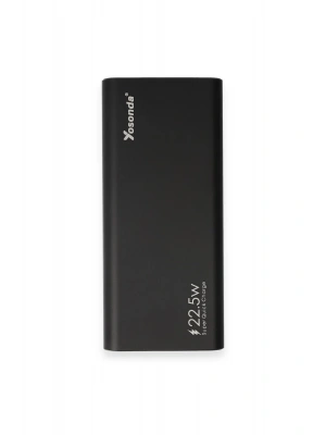 Yosonda A51 20.000 mAh Powerbank - Siyah