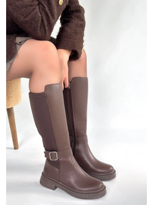 Zinda Kahverengi Cilt Çizme