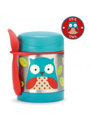 Zoo Paslanmaz Çelik Termos 325 ml Baykuş