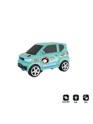 ZR169-2 KUT.ÇARP DÖN RENKLİ ARABA