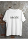 24 Kasım Öğretmenler Günü Baskılı Özel T-shirt - Beyaz