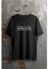 24 Kasım Öğretmenler Günü Baskılı Özel T-shirt - Siyah