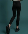 Kadın Siyah Yüksek Bel Beş Cep Gabardin Pantolon Cty-abr-6024