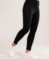 Kadın Siyah Yüksek Bel Beş Cep Gabardin Pantolon Cty-abr-6024