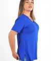 Kadın V Yaka Büyük Beden T-shirt Cty-cnd-01