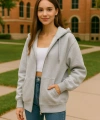 Kapüşonlu Oversize Sweatshirt Ceket cty-abr-8682