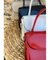 Kadın Rugan Deri El ve Omuz Çapraz Çanta cty-lbn-3362 Mini Boy 17x12x8 cm