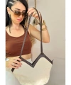 Kadın Kanvas Tote Çanta cty-lbn-3364