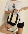 Kadın Kolon Geçiş Mıknatıs Kapama Kanvas Çanta cty-lbn-3368
