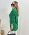 Kadın Kayık Yaka 2 Cepli 38-44 Beden Soft Akrilik Triko Bluz Cty-cnd- 11903-3