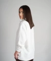 Kadın Yarım Fermuar Triko Sweatshirt cty-abr-5624