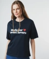 Kadın Baskılı Kısa Kol T-Shirt cty-abr-7143