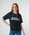 Kadın Baskılı Kısa Kol T-Shirt cty-abr-7143