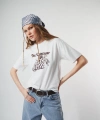 Bisiklet Yaka The Centaur Üzüm Baskılı Kısa Kol Kalın T-shirt cty-lbn-7233