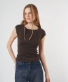 Bisiklet Yaka Basic Ribana Bluz cty-abr-1890