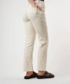 Bel Kemer Köprülü Beş Cep Kesik Paça Yıkamalı Flare Fit Jean Pantolon cty-abr-3437