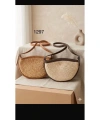 Kadın Hasır Örme Cross Bag Omuz Çantası cty-lbn-1297