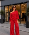 Kadın Oysho Kumaş Düşük Omuz Kolları Geniş Kesim Bluz cty-çtn-29569