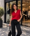 Kadın Triko V Yaka Süveter cty-çtn-9566