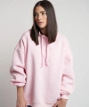 Kadın Kapüşonlu Şardonlu Basic Sweatshirt cty-abr-9151