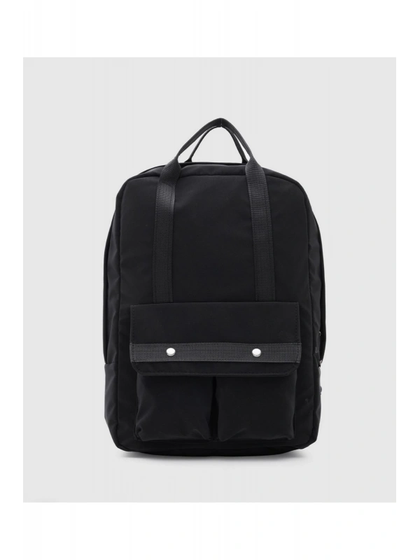 Unisex Önden Cepli Sırt Çantası Su Geçirmez Kumaş Backpack cty-lbn-9239