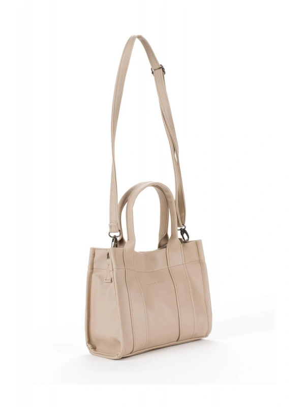 Kadın Suni Deri Tote Bag Bonnie Omuz Ve Çapraz Çanta cty-lbn-9220