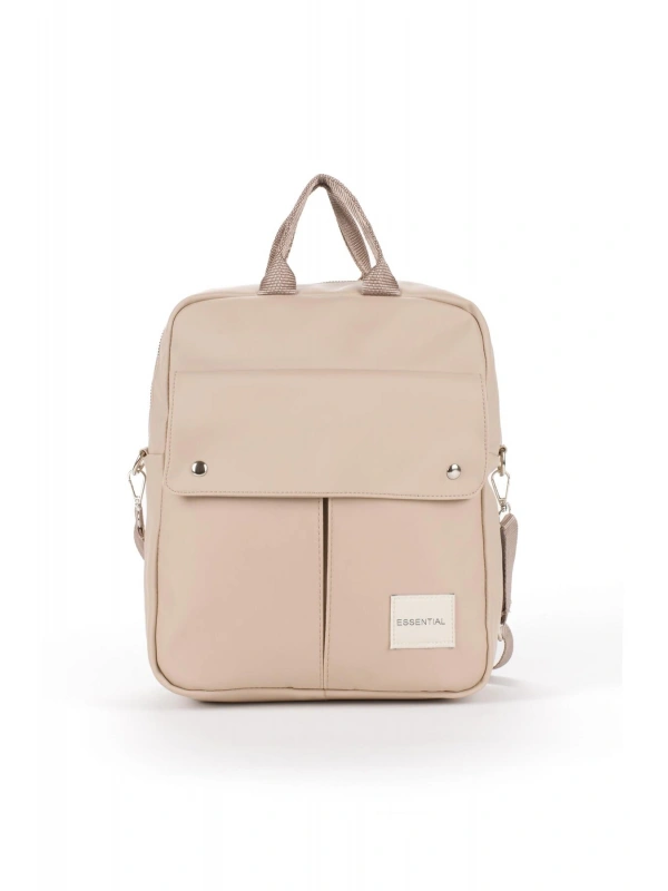 Kadın saten Kumaş Sırt Çantası Çok Gözlü Sırt Model Backpack cty-lbn-9218